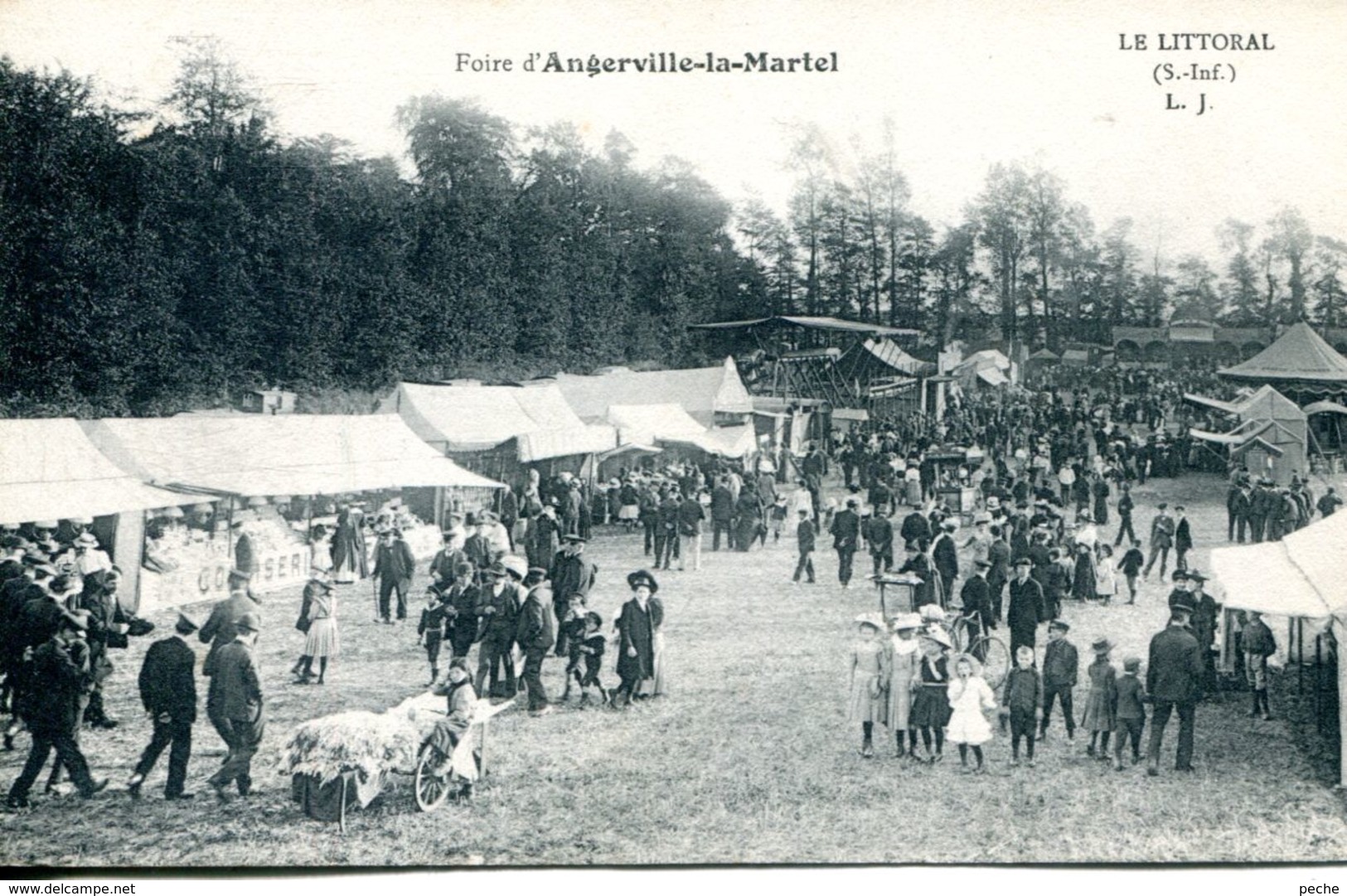 N°4766 A -cpa Foire D'Angerville La Martel - Kermissen