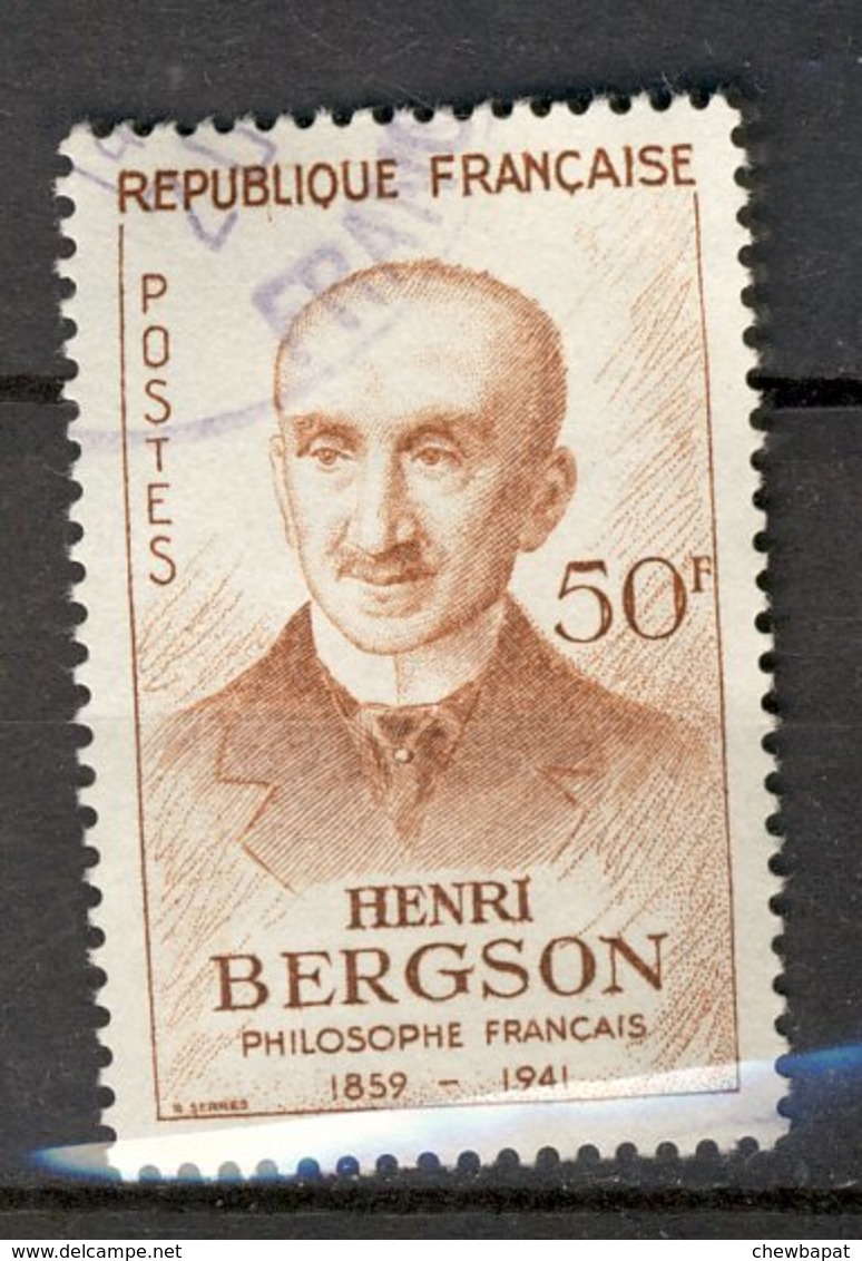 France 1959 - Oblitéré Used - Y&T N° 1225 - Henri Bergson - Oblitérés