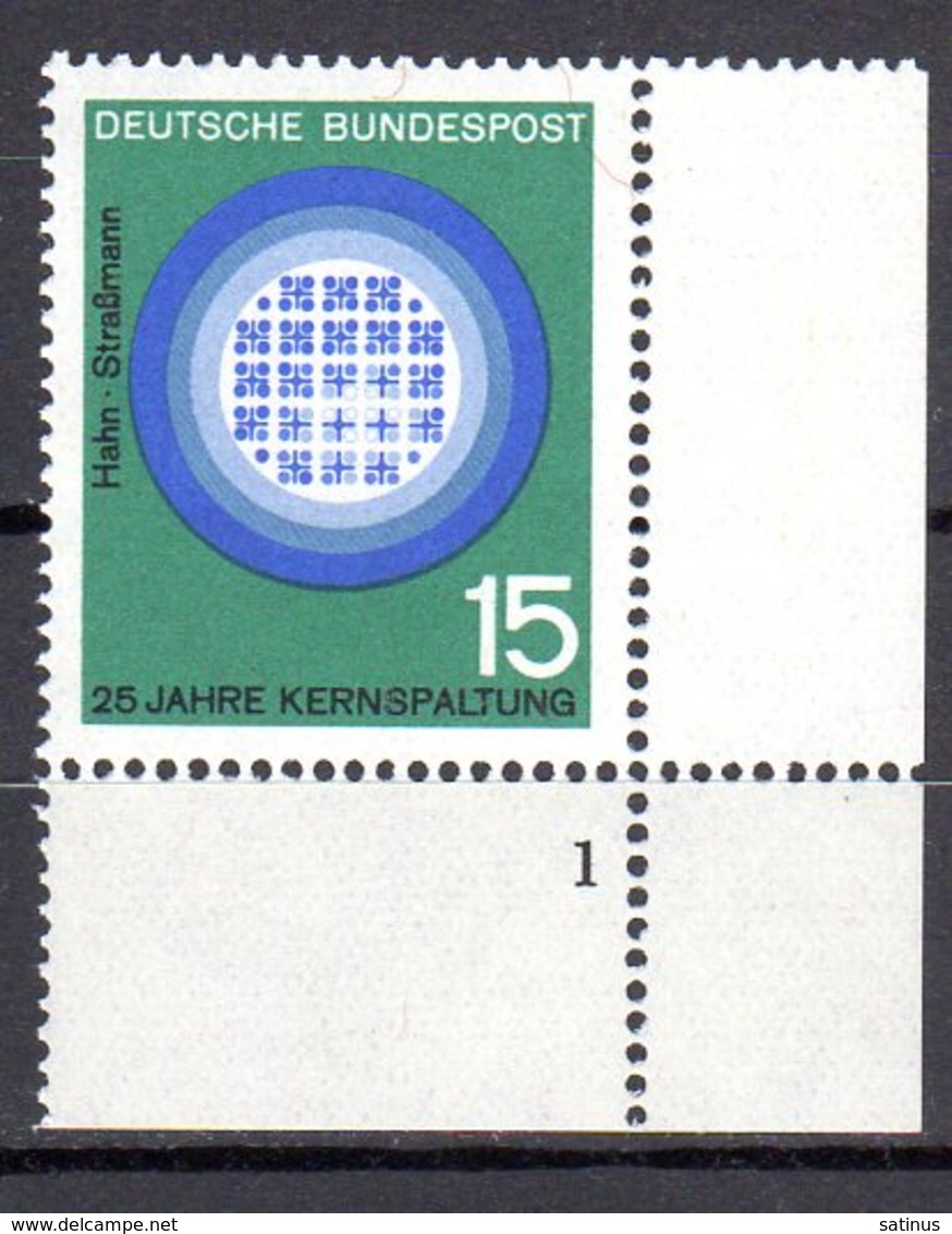 Bund   441 ** Postfrisch  Formnummer - Unused Stamps