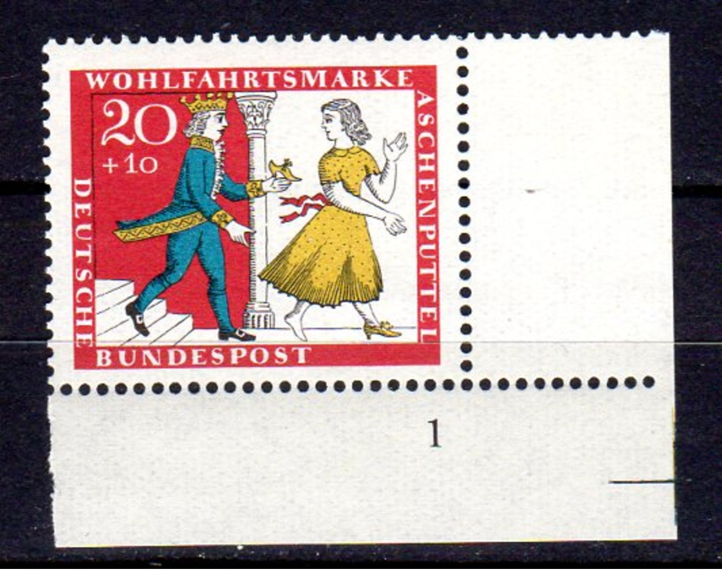 Bund   487 ** Postfrisch  Formnummer - Unused Stamps