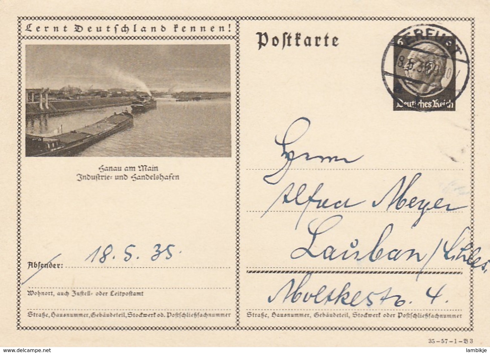 Deutsches Reich Postkarte P236 1934 - Sonstige & Ohne Zuordnung