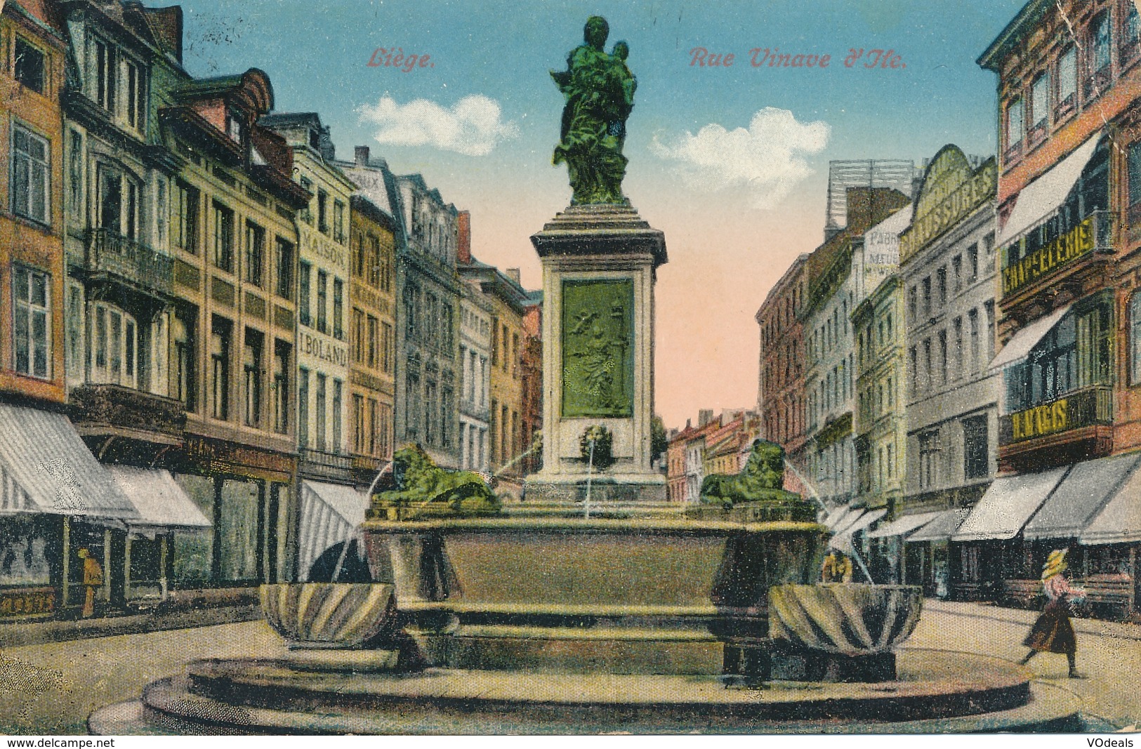 CPA - Belgique - Liège - Rue Vinave D'Ile - Liege