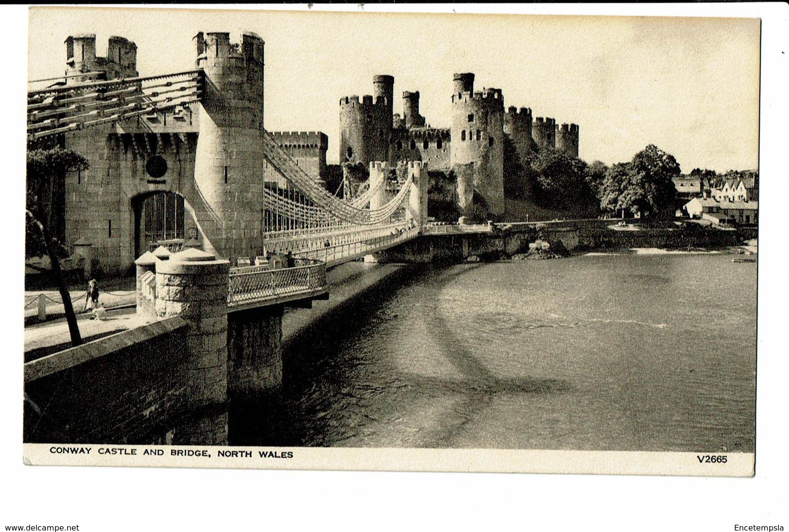 CPA - Carte Postale Royaume Uni- Conway - Castle And Bridge - North Wales-VM2938 - Carmarthenshire