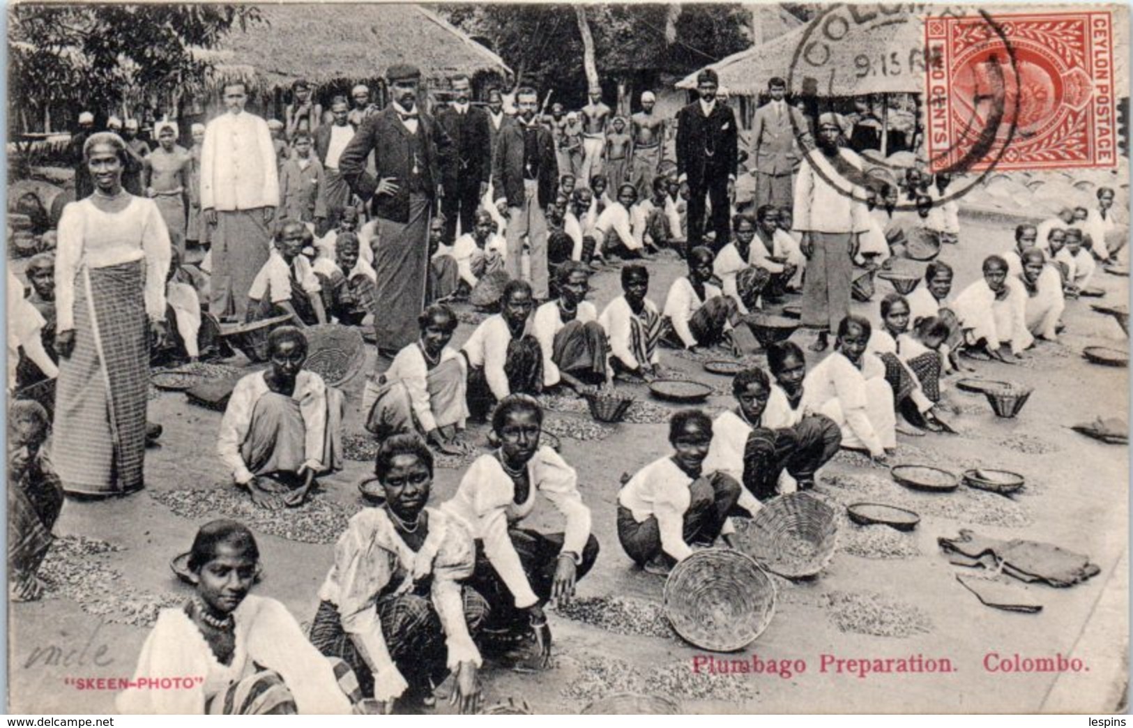 ASIE - SRI LANKA ( CEYLON -- Plumbago Préparation - Colombo - Sri Lanka (Ceylon)