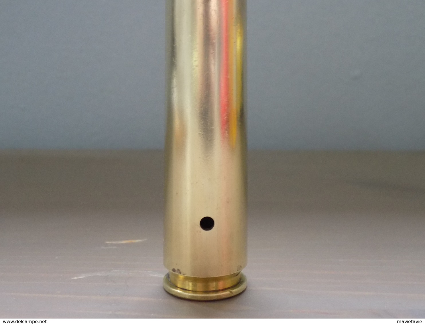 Cartouche Calibre 12.7mm Neutralisee Par Perçage. - Armes Neutralisées