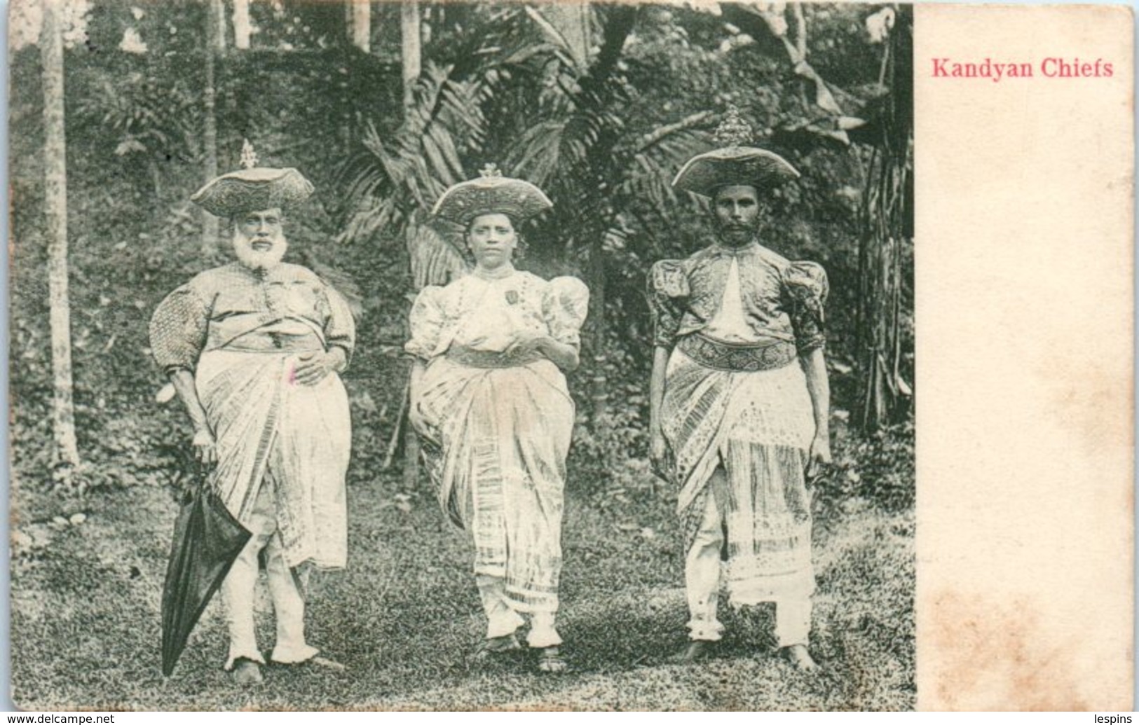 ASIE - SRI LANKA ( CEYLON -- Kandyan Chiefs - Sri Lanka (Ceylon)