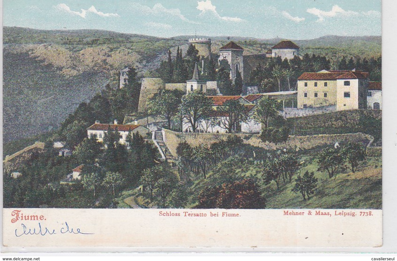 CP - Château : SCHLOSS TERSATTO Près De  FIUME - Kroatien