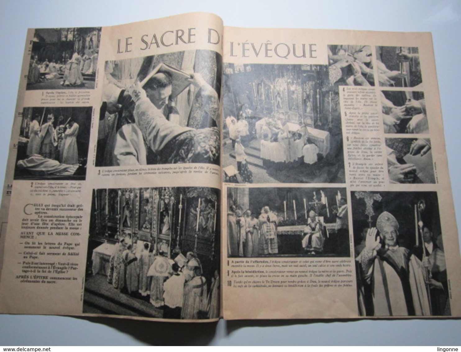 1952 NOTRE ÉVÊQUE Mgr Louis CHIRON Évêque De LANGRES ALBUMS LITURGIQUES + MORT DU PAPE Léon XIII - Autres & Non Classés