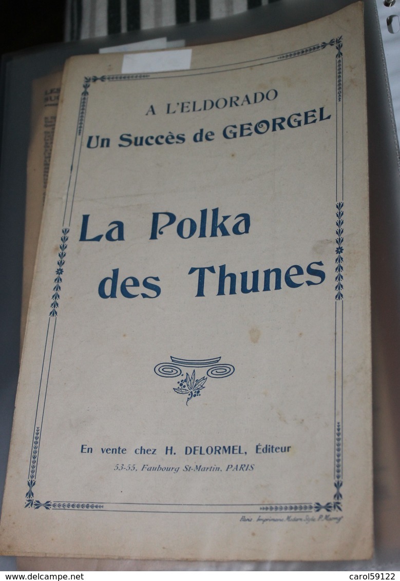 Partition De "J'ai Enguele L'patron" - Partitions Musicales Anciennes