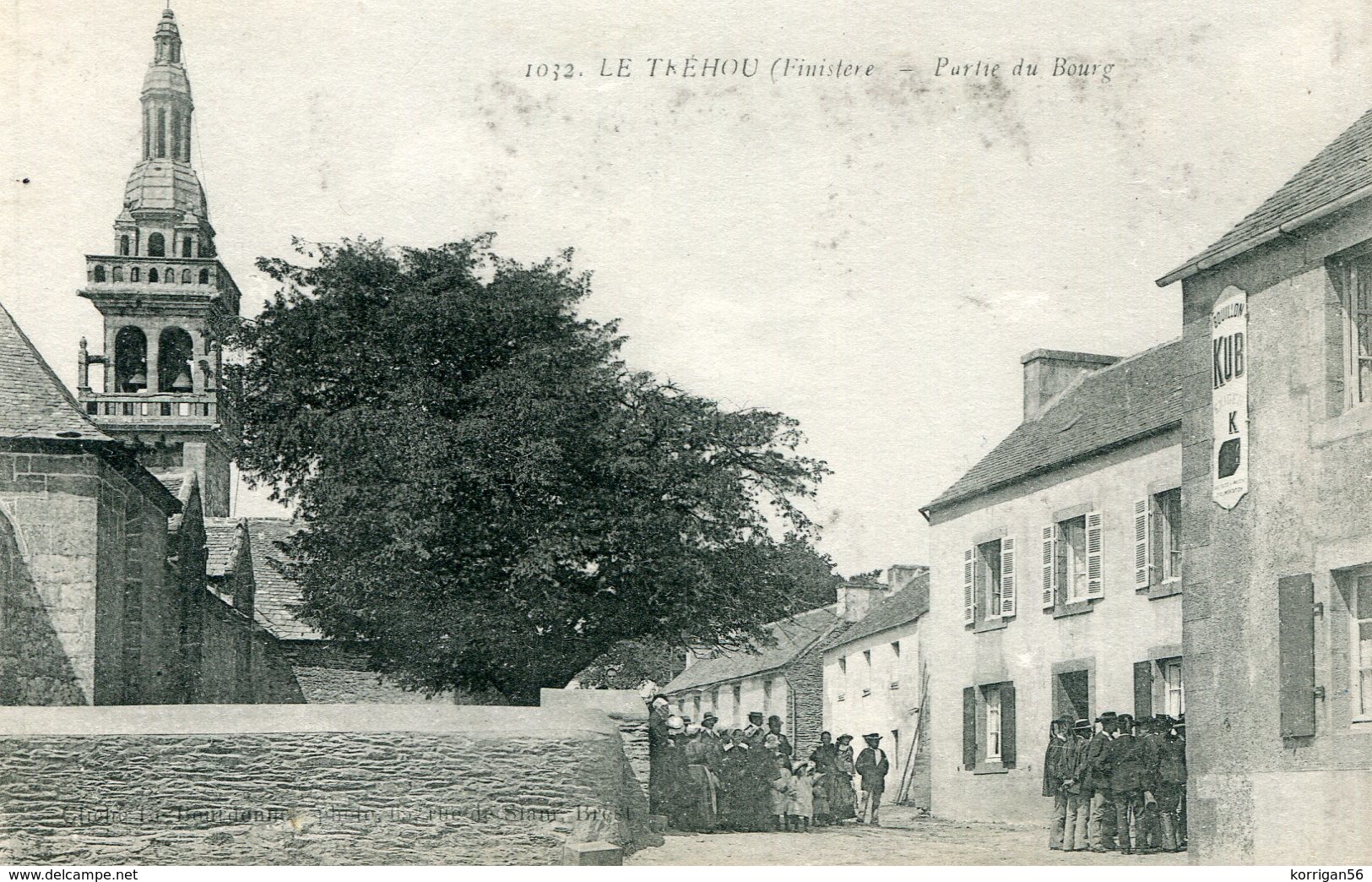 LE TREHOU  *** LE BOURG   *** PUBLICITE KUB *** - Autres & Non Classés