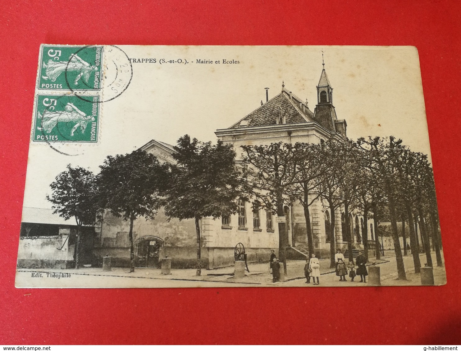 CPA - 78 TRAPPES -- Mairie Et Ecoles - Trappes