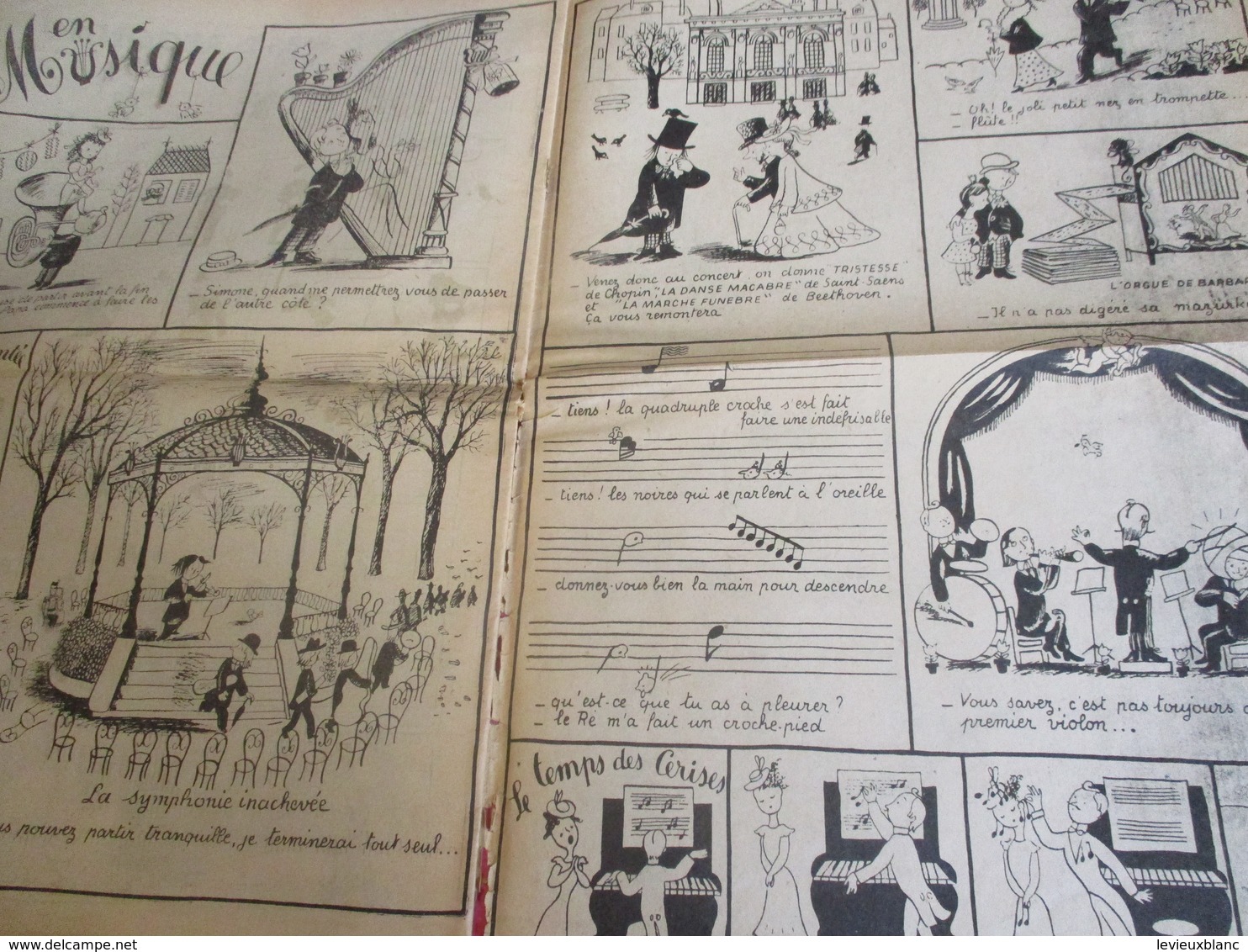 Grand hebdo pour tous/RIC et RAC/Grand Album/Dessins humoristiques/Carrizet-Dubout-Effel-etc/Vers 1935-40          BD153