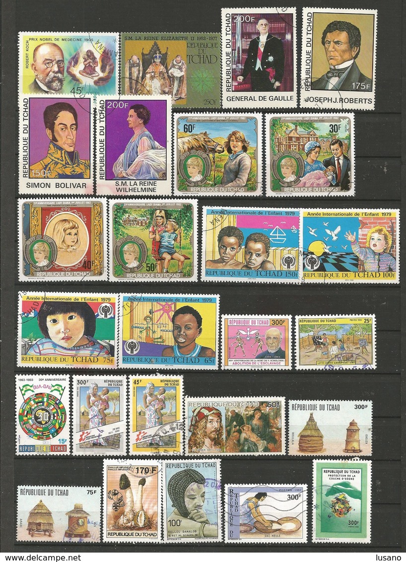 Afrique - 900 timbres neufs ou oblitérés : Bénin, burkina Faso, etc... Voir description