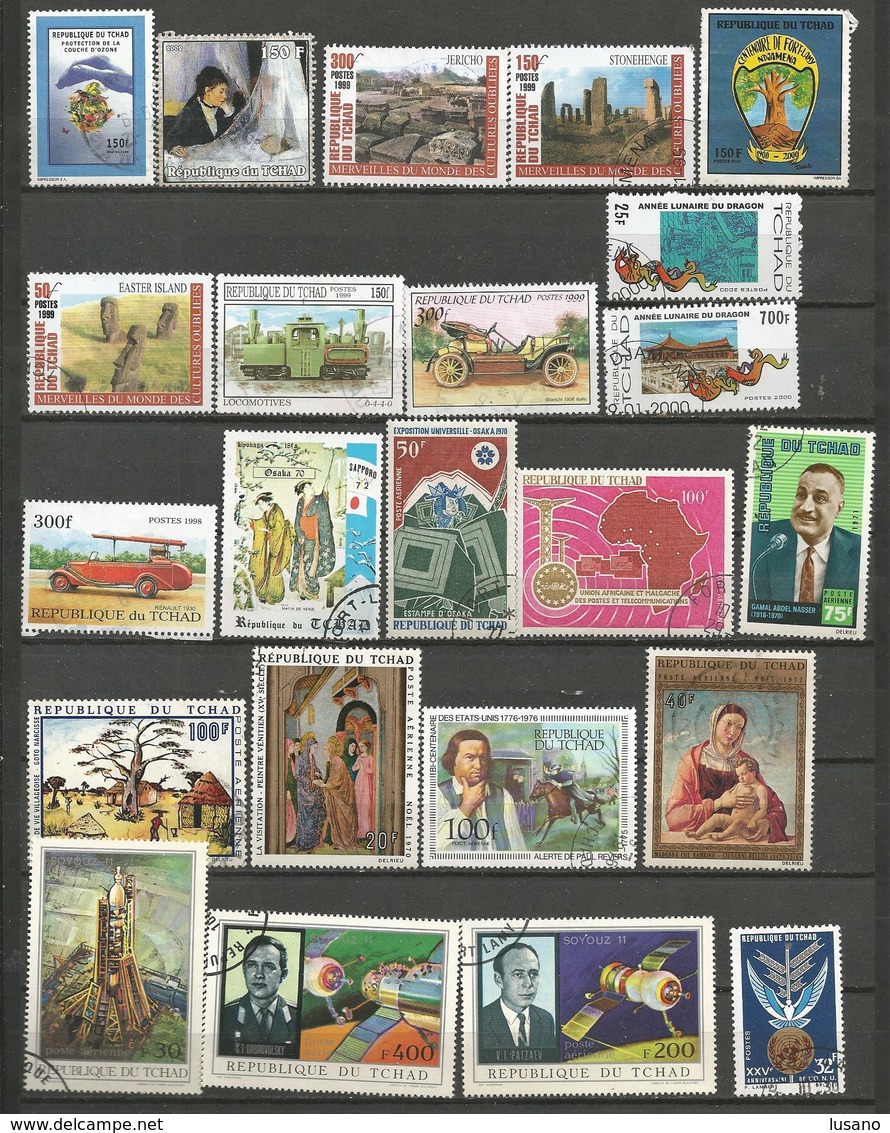 Afrique - 900 timbres neufs ou oblitérés : Bénin, burkina Faso, etc... Voir description