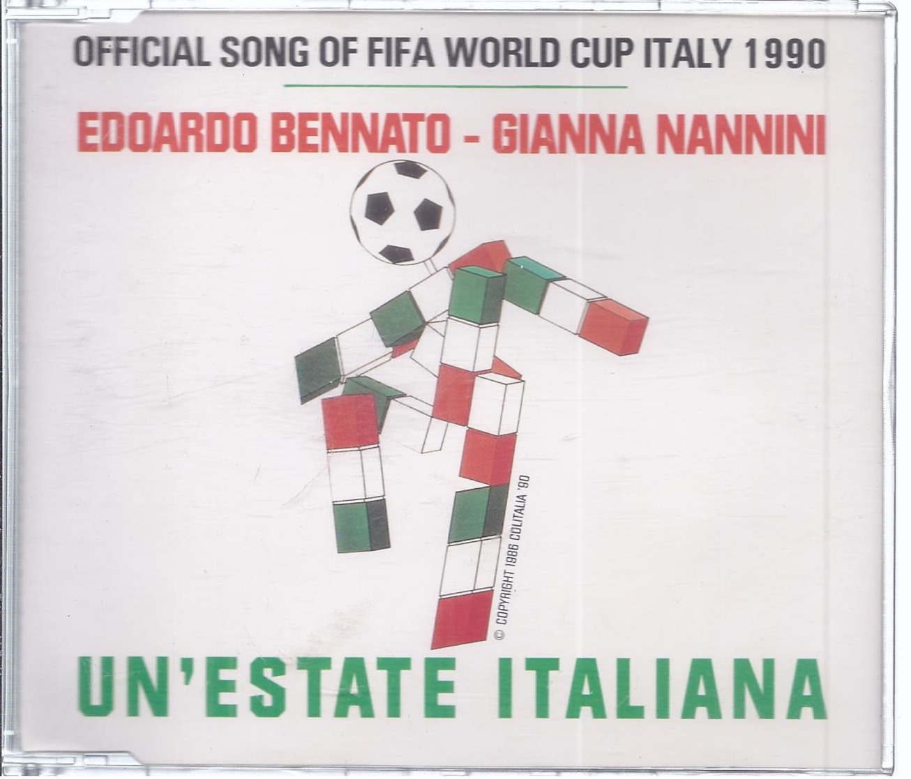 CD- 33 - Official Song Of FIfa World Cup Italy 1990 - Un`Estate Italiana  - Siehe Scan - Sonstige & Ohne Zuordnung