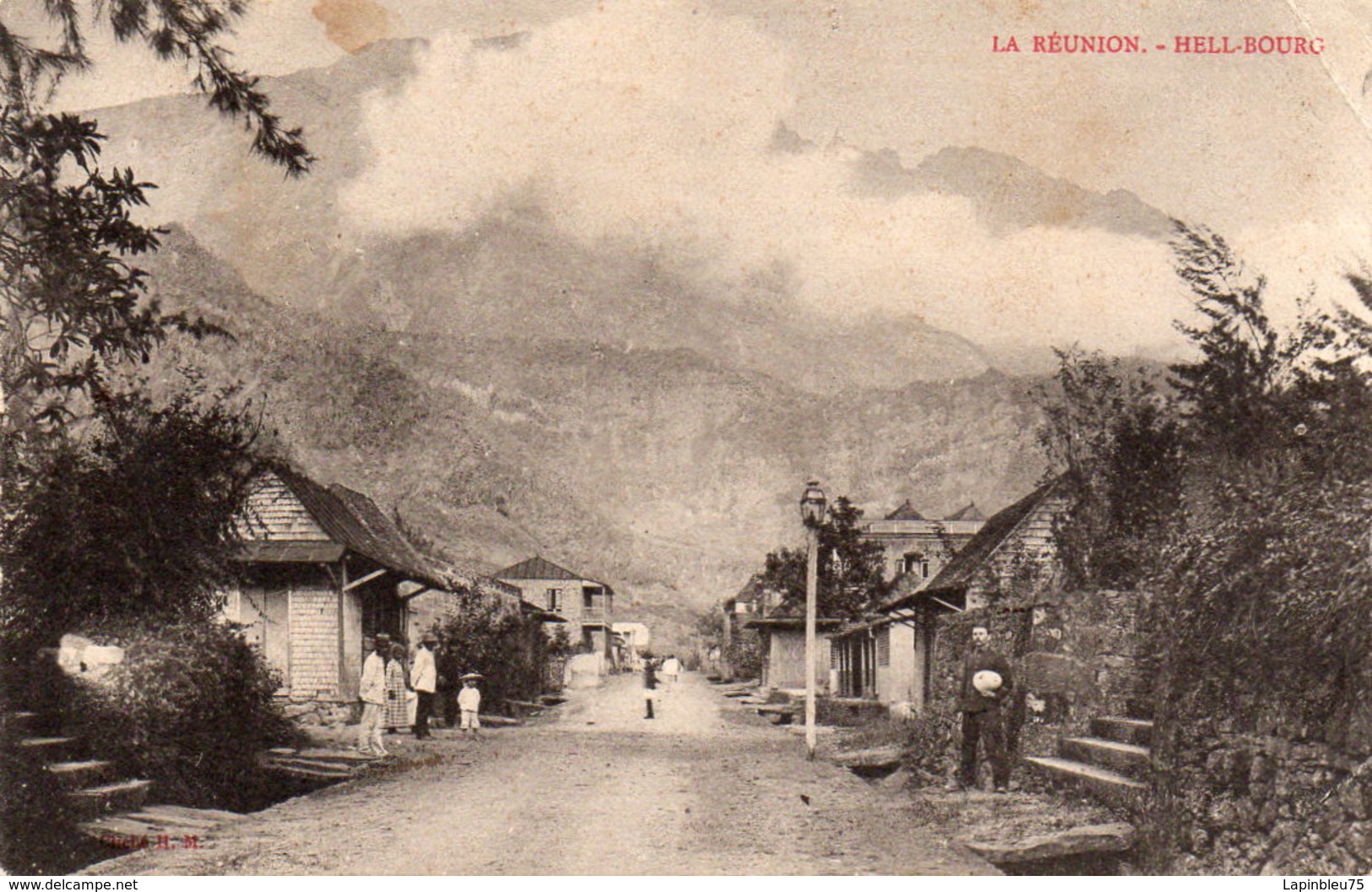 CPA La Réunion Saint Denis Hell-Bourg - Riunione