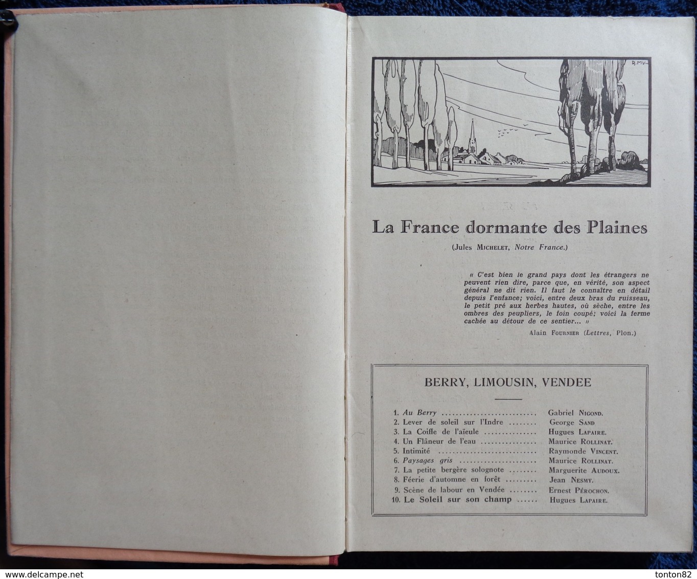 H. Filloux - Au Large - Éditions De L' École - Recueil De Textes Commentés . - 6-12 Ans