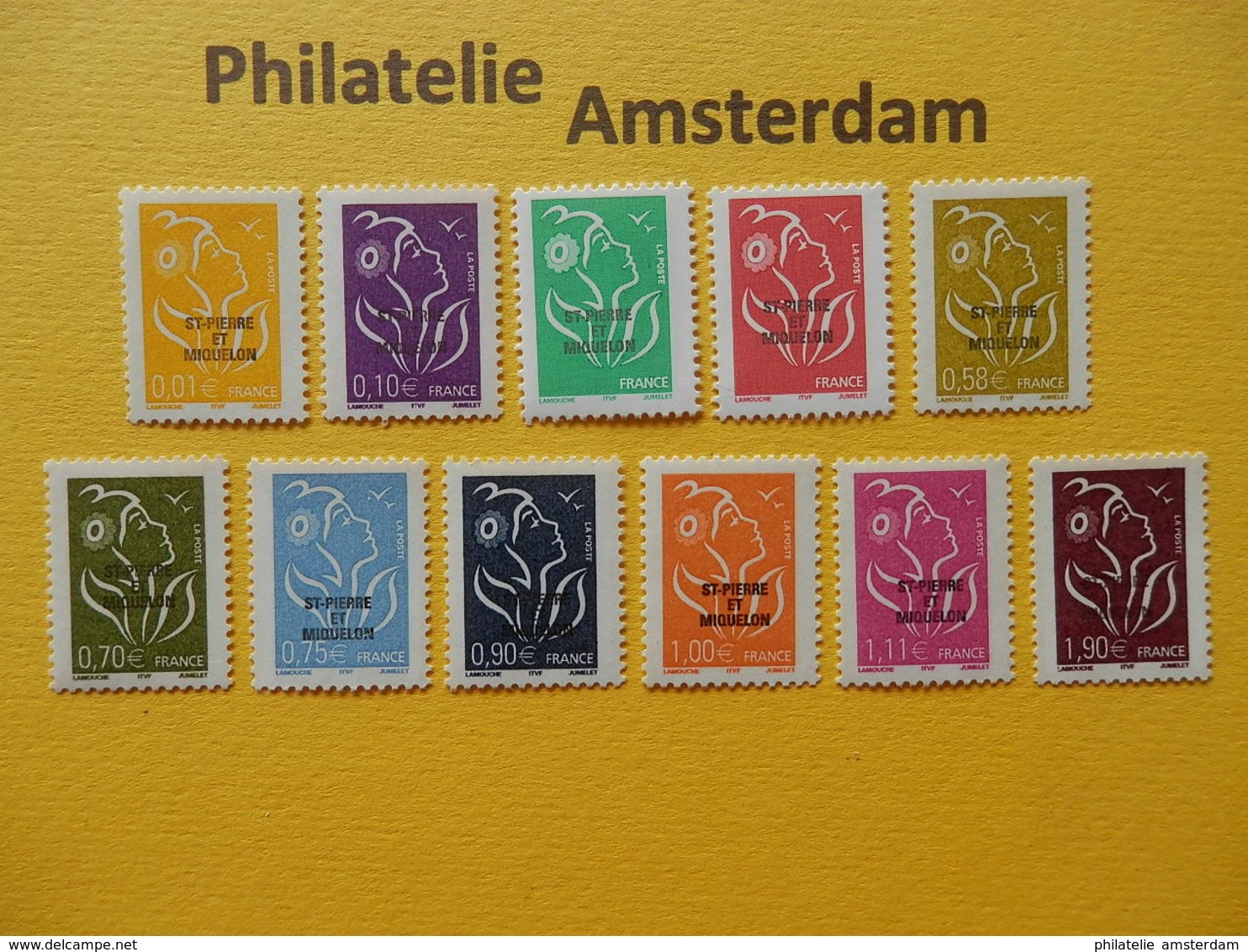 St Pièrre Et Miq. 2005, OVERPRINT MARIANNE: Mi 918-28, ** - Nuevos