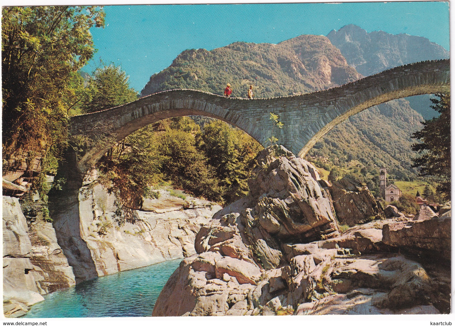 Ponte Romanico In Valle Verzasca (Lavertezzo)  - (TI) - Verzasca