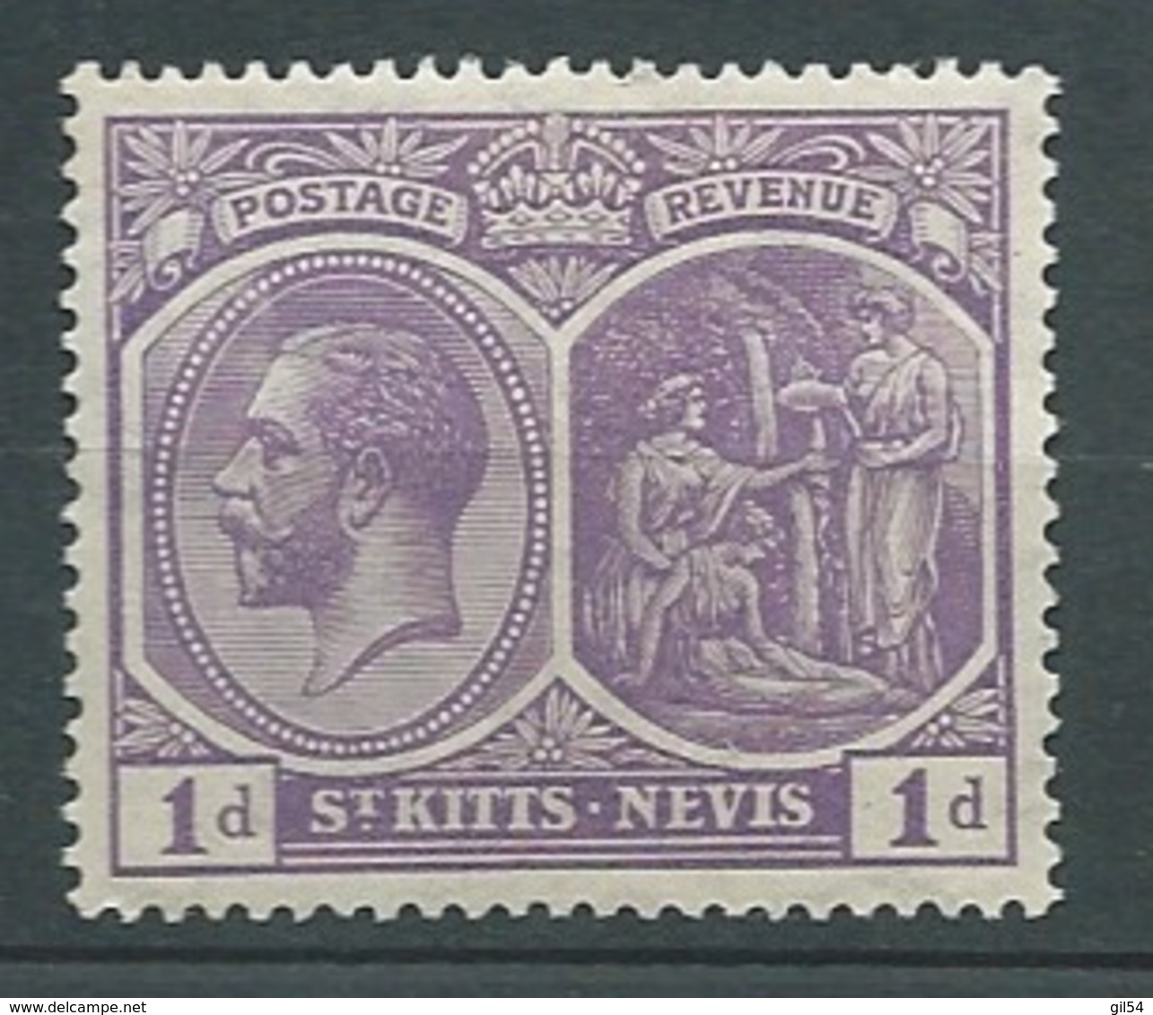 Saint-christophe Nevis Et Anguilla - Yvert N° 61 *   -  Bce 18801 - St.Cristopher-Nevis & Anguilla (...-1980)