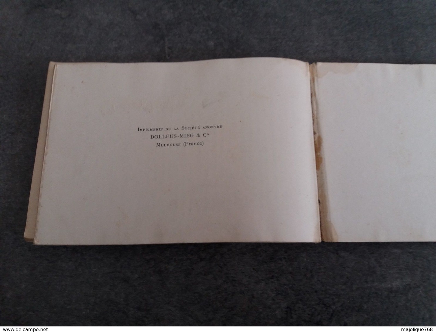 ancien petit livre l'Alphabet de la brodeuse - éditions TH. de Dillmont -