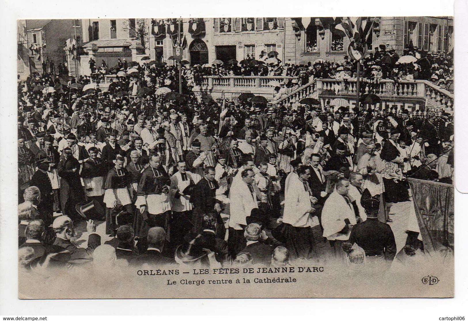 - CPA ORLEANS (45) - LES FÊTES DE JEANNE D'ARC - Le Clergé Rentre à La Cathédrale - - Orleans