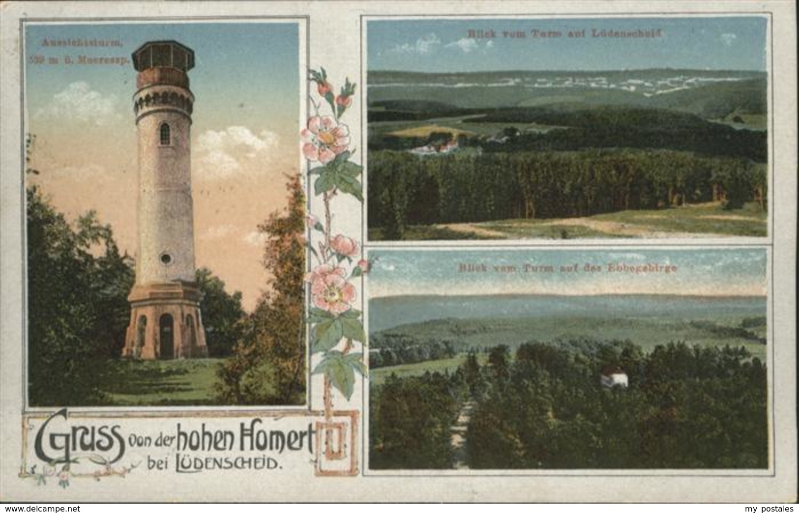 40919759 Luedenscheid Luedenscheid Hohen Homert Aussichtsturm X Luedenscheid - Luedenscheid