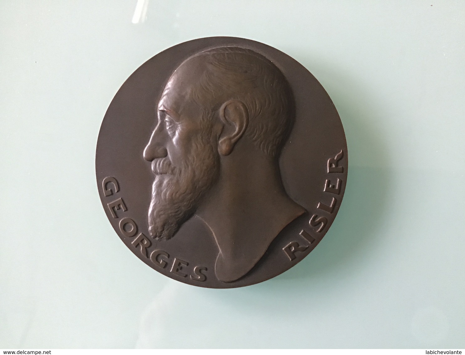 MÉDAILLE : GEORGES RISLER - LA JOIE DU FOYER - Obj. 'Souvenir De'