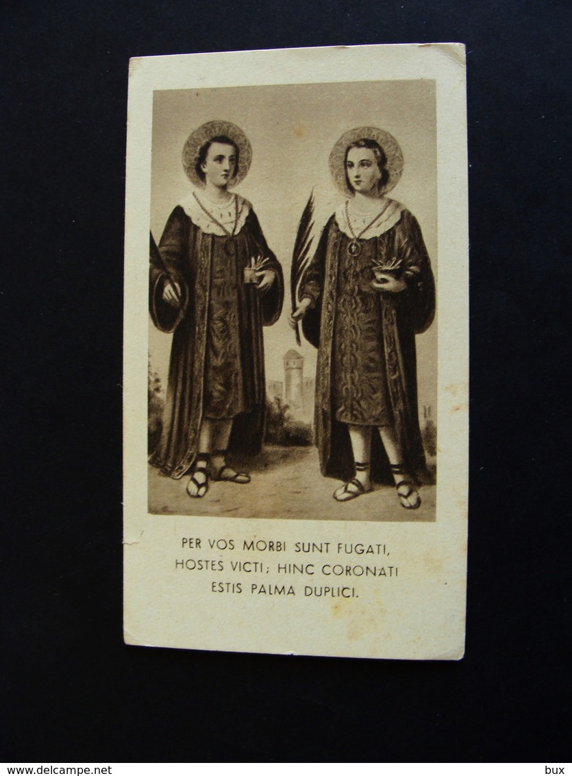 SANTI MEDICI    COSMA E DAMIANO     SANTINO HOLY CARD - Devotion Images