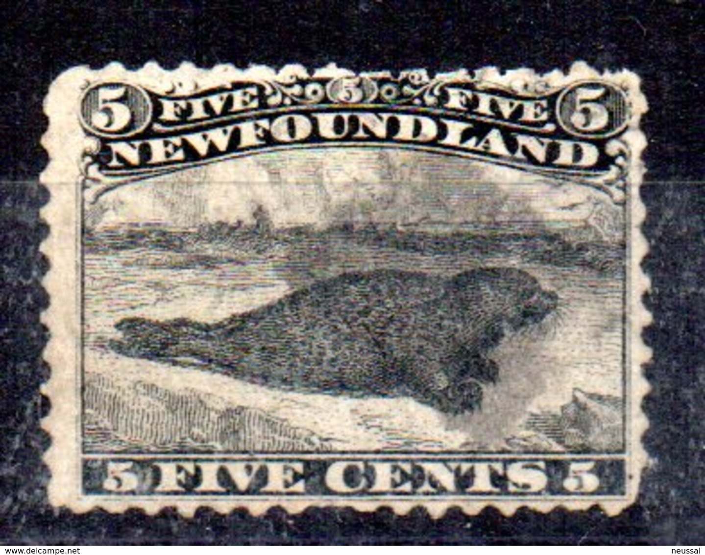 Sello Nº 29  Newfoundland - 1865-1902