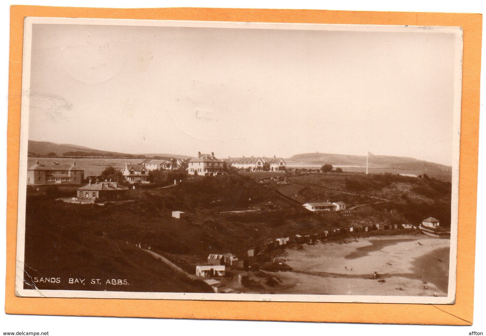 Saint Abbs 1930 Real Photo Postcard - Berwickshire