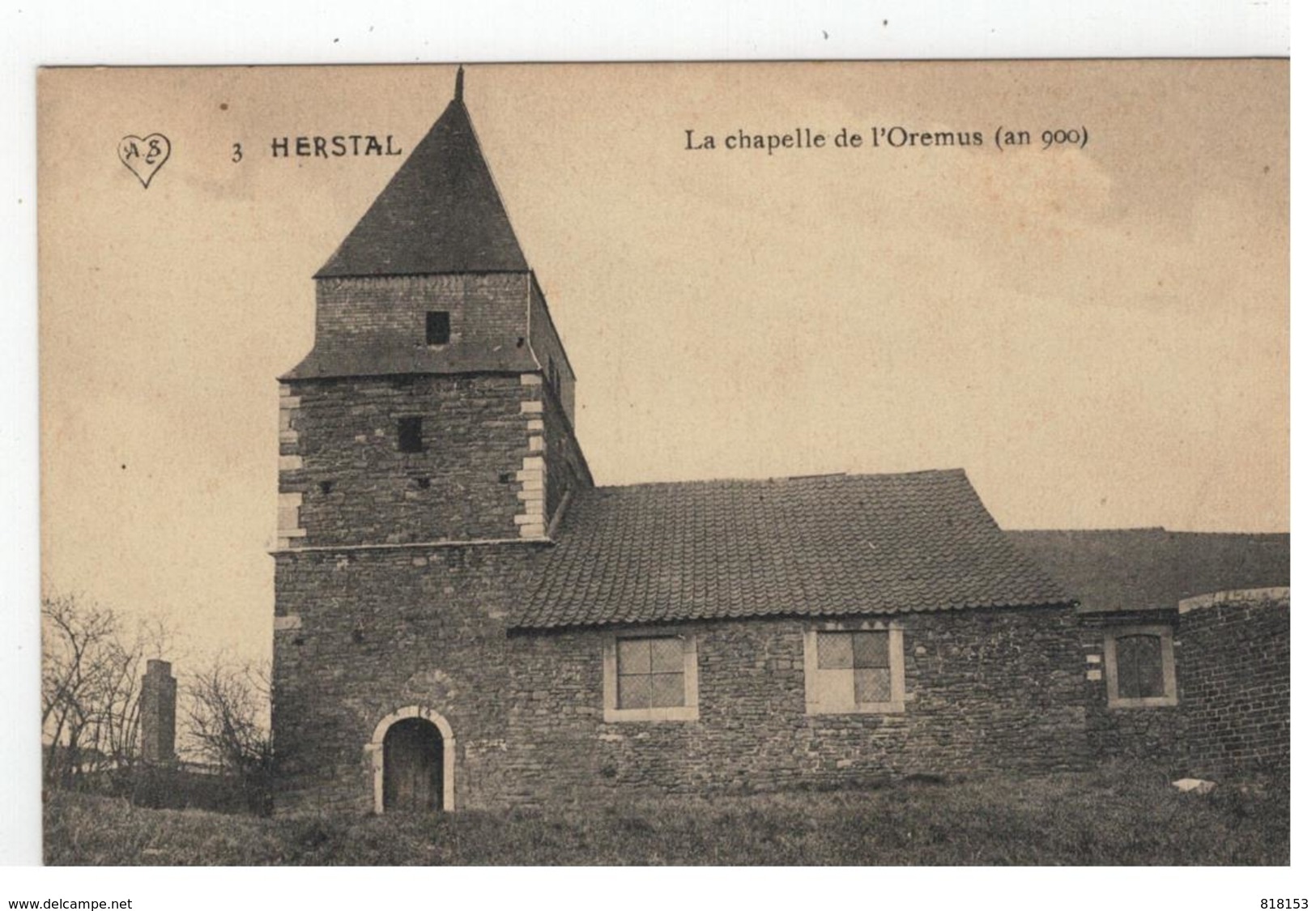 3  HERSTAL  La Chapelle De L'Oremus (an 900) - Herstal