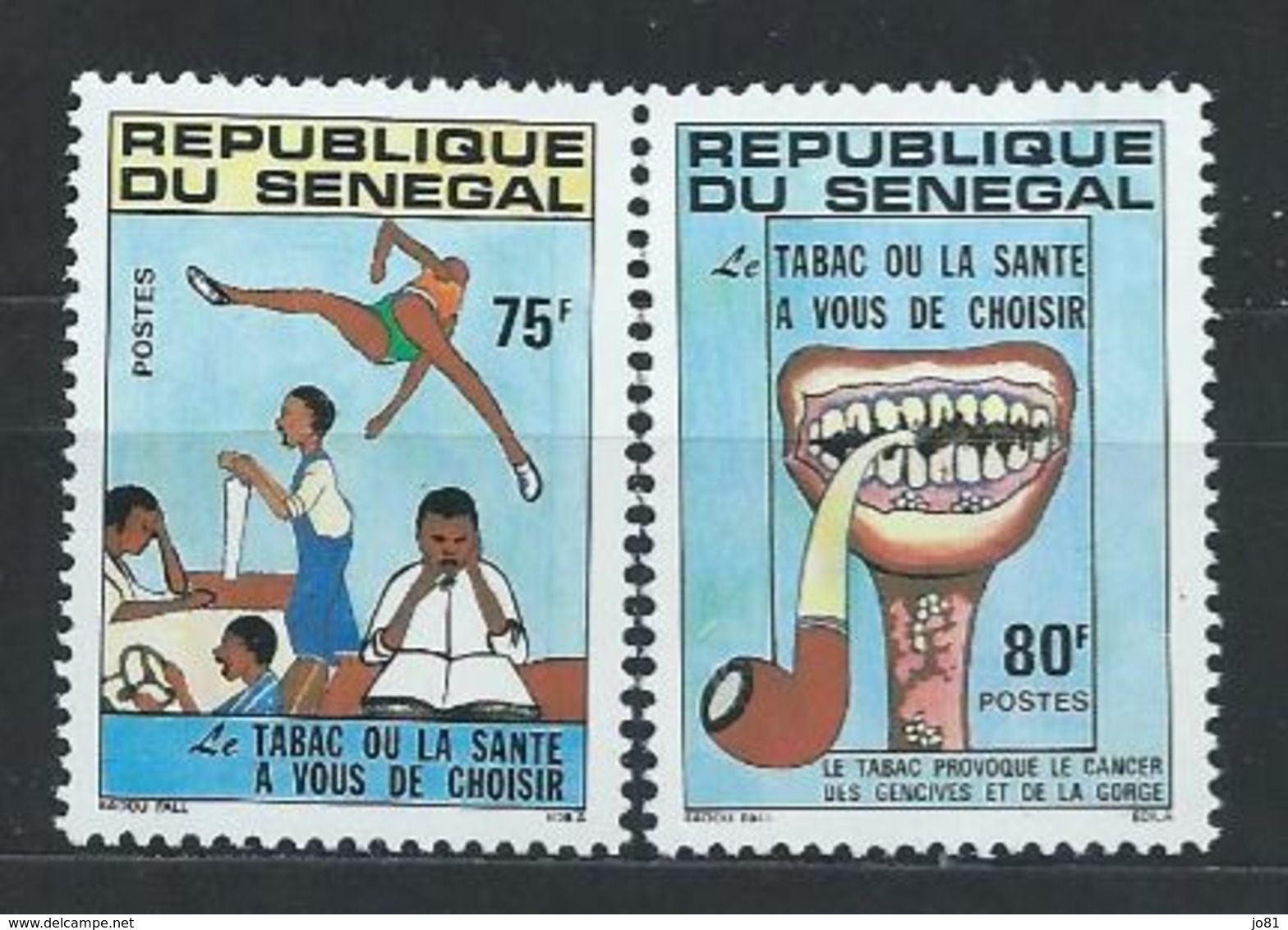 Sénégal YT 551-552 XX / MNH - Sénégal (1960-...)