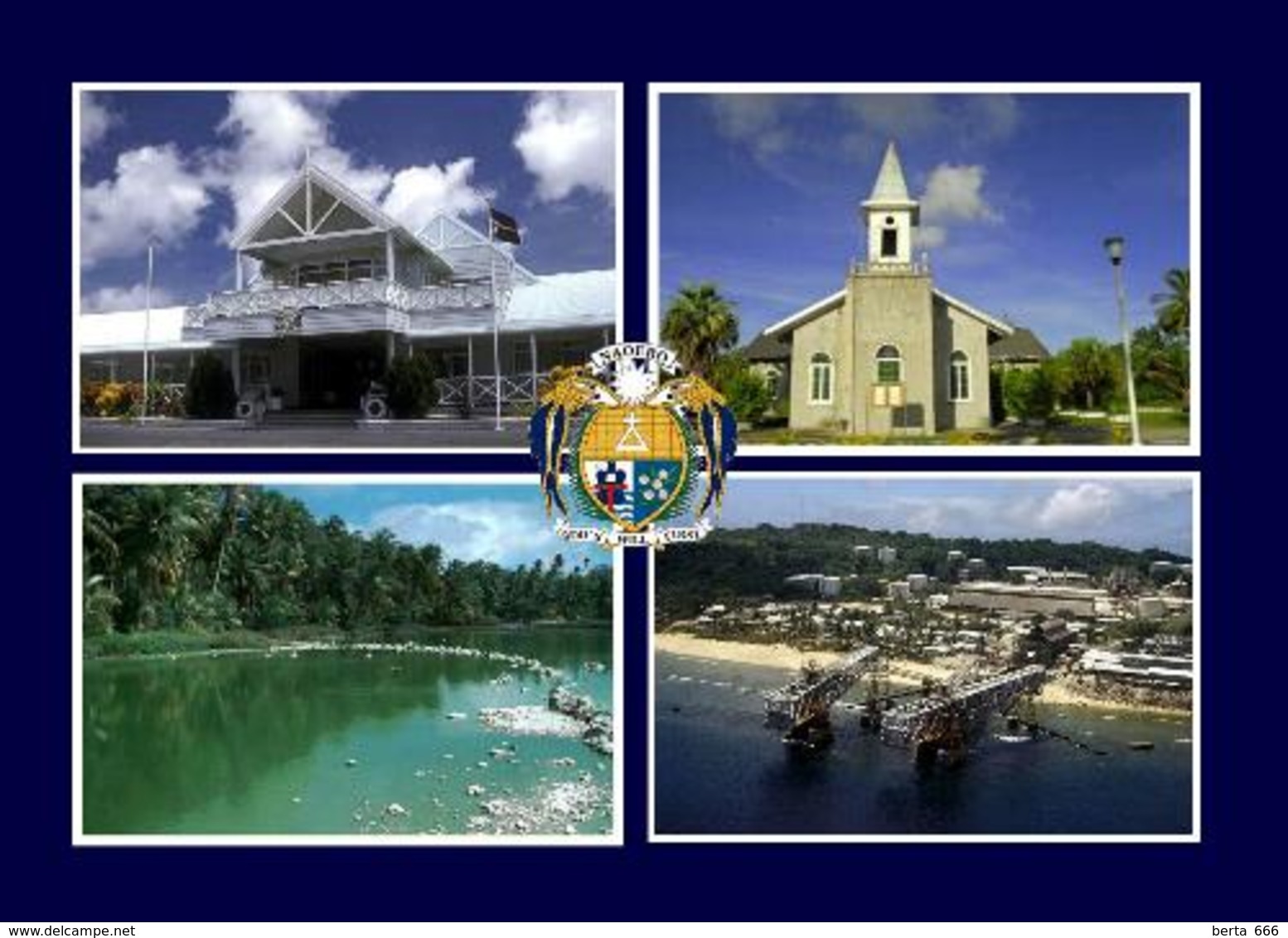 Nauru Island Yaren Multiview New Postcard - Nauru