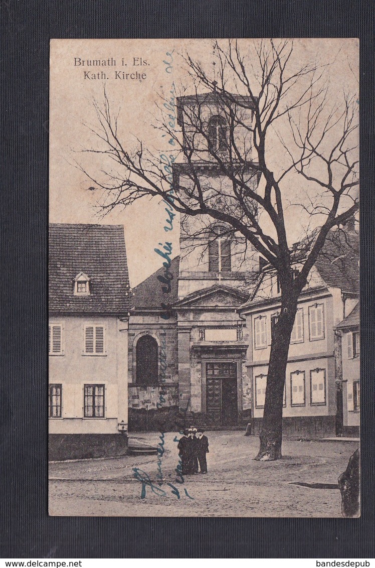 Vente Immediate Brumath (67) Kath. Kirche ( Animée Eglise W. Springer Sohne) - Brumath