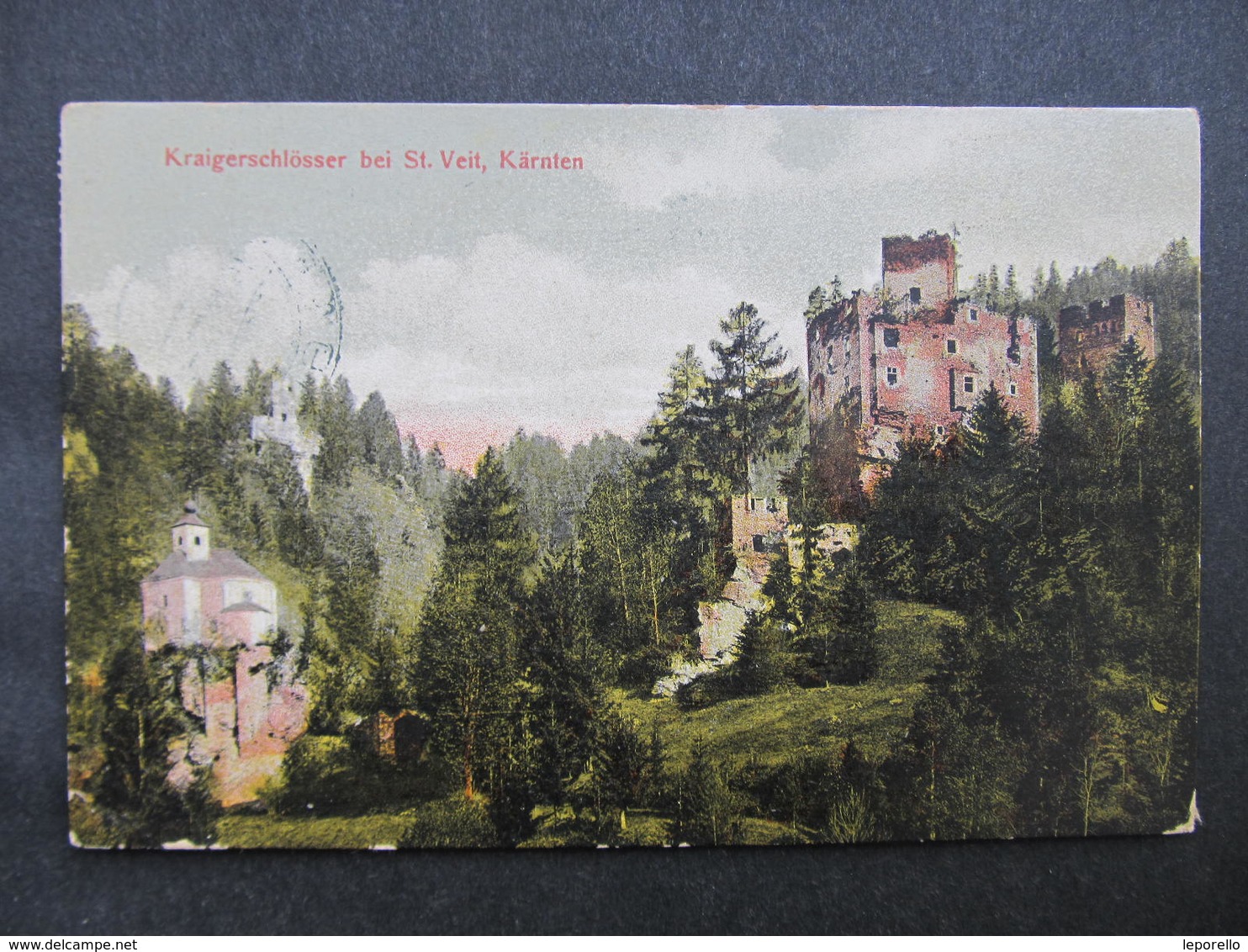 AK ST. VEIT A.d.Glan 1907 Kraigerschlösser  // D*38076 - St. Veit An Der Glan