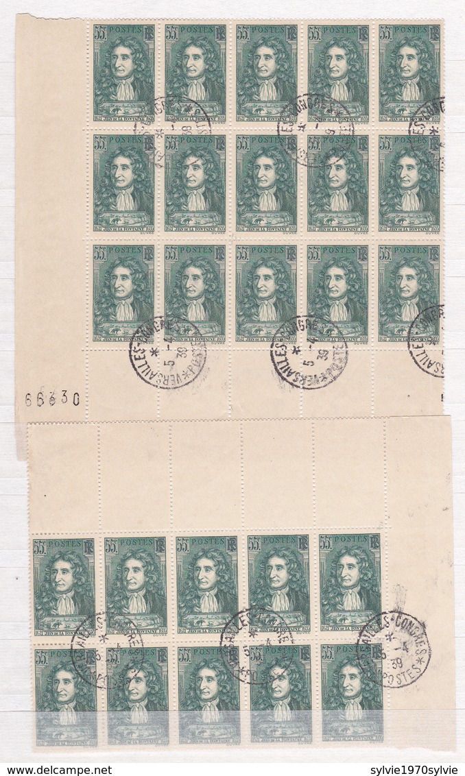 FRANCE/N° 397 OBLITERE 25 TIMBRES COTE 31 EURO - Autres & Non Classés