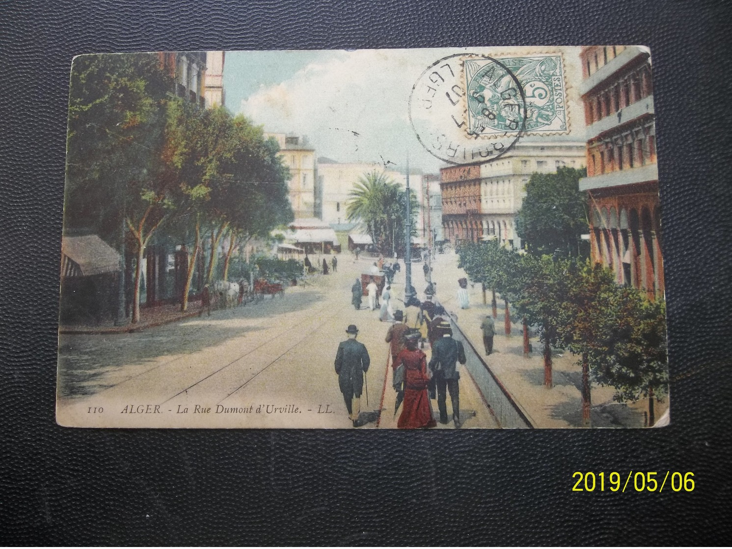 France: 1907 PPC To Paris (#TQ5) - Briefe U. Dokumente