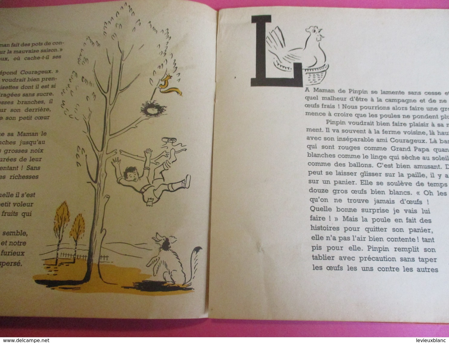 Album Illustré/Aventures De Courageux Et Pinpin/ P Fix-Masseau/ JJP/ L'Edition Artistique /1941   BD160 - Contes