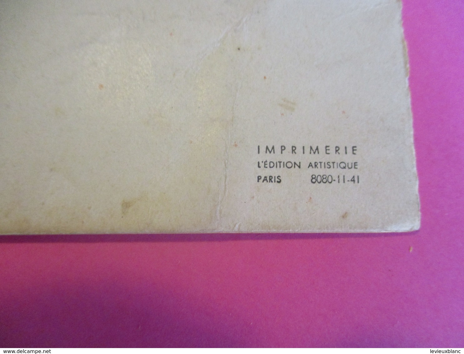 Album illustré/Aventures de Courageux et Pinpin/ P Fix-Masseau/ JJP/ L'Edition Artistique /1941   BD160