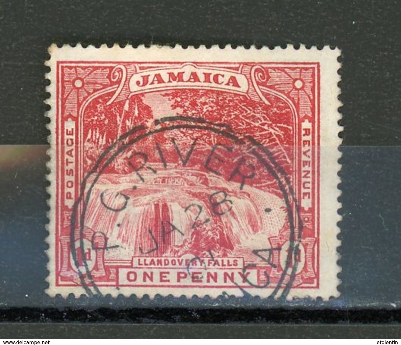 JAMAIQUE - (G-B) - Tp. COURANT - N° Yvert 31 Obli. - Jamaïque (...-1961)