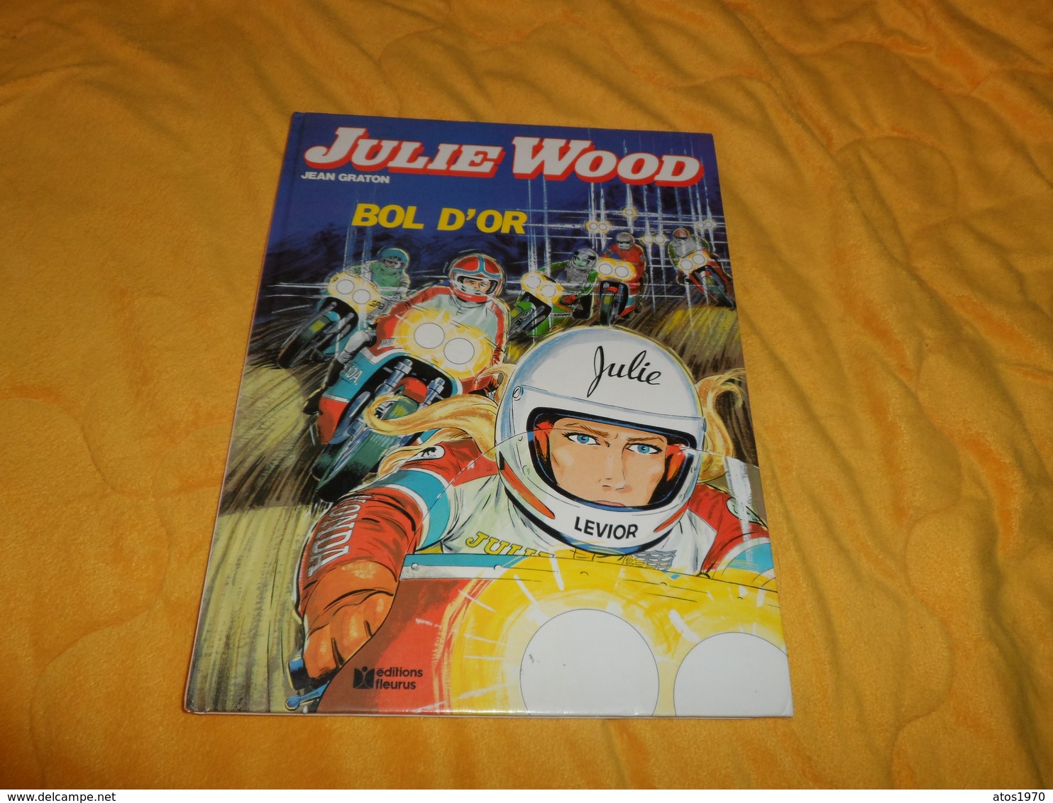 BANDE DESSINEE JULIE WOOD BOL D'OR. EDITIONS FLEURUS..ANNEE 1980..JEAN GRATON.. - Julie Wood