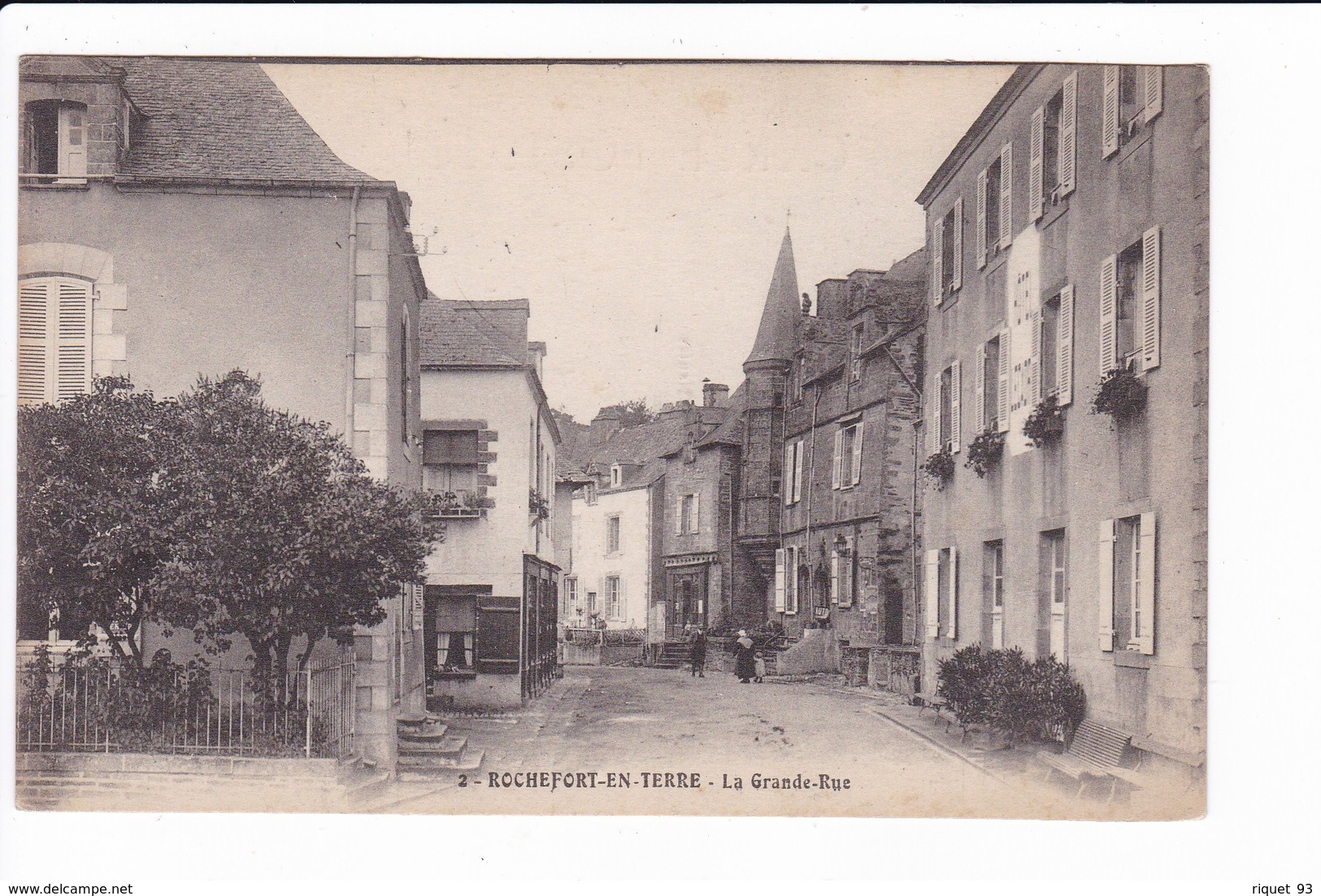 2 - ROCHEFORT-EN-TERRE - La Grande Rue - Rochefort En Terre