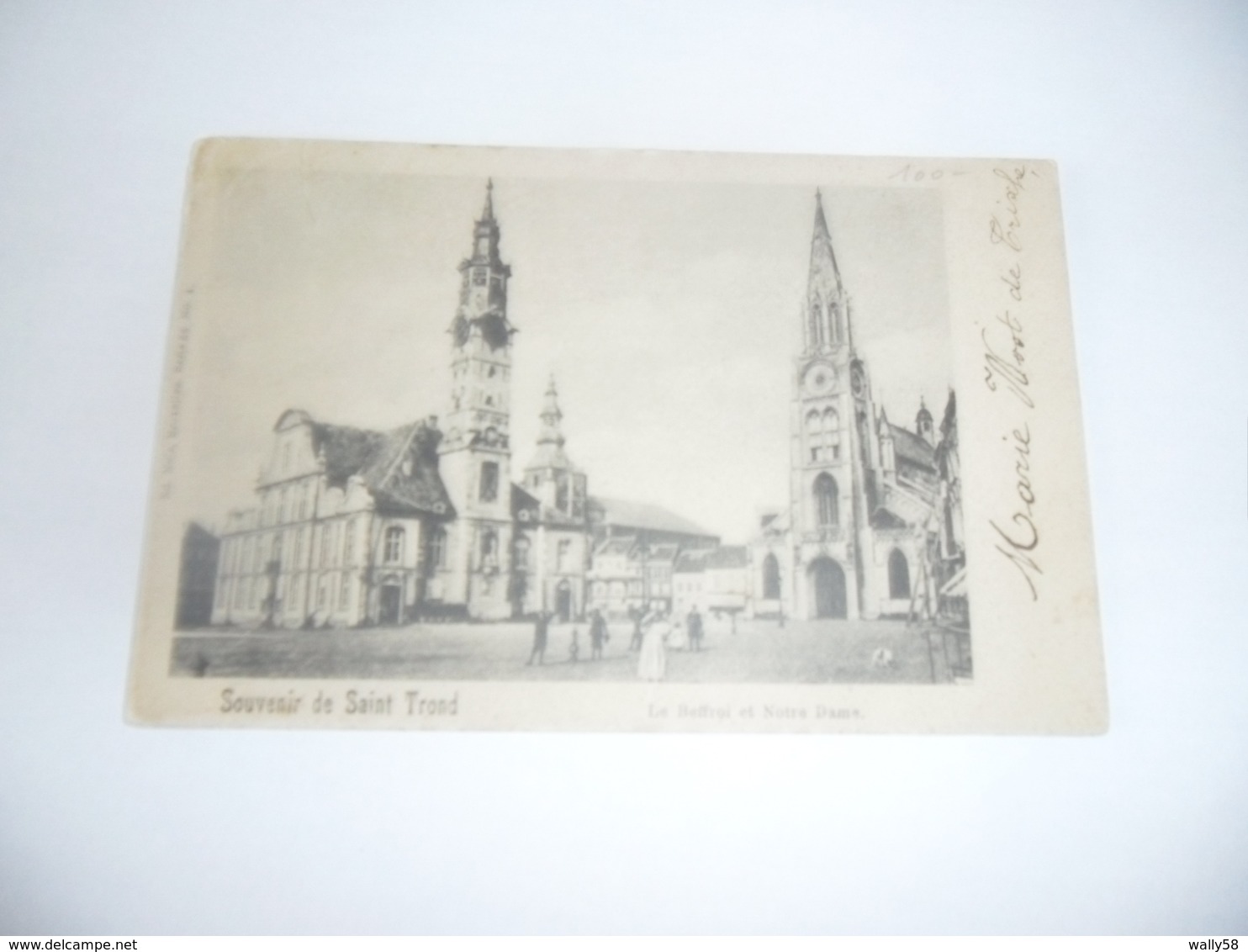 Sint-truiden:souvenir De Saint-trond Le Beffroi Et Notre Dame - Sint-Truiden