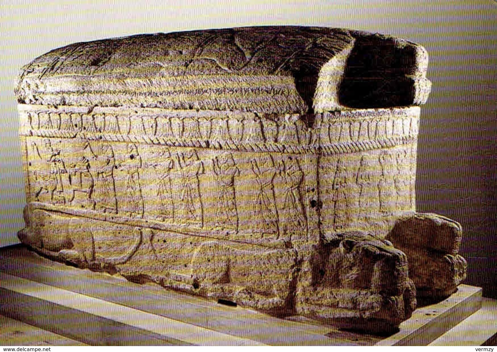 BEYROUTH : Sarcophage D'Ahirom , Roi De Byblos - Liban