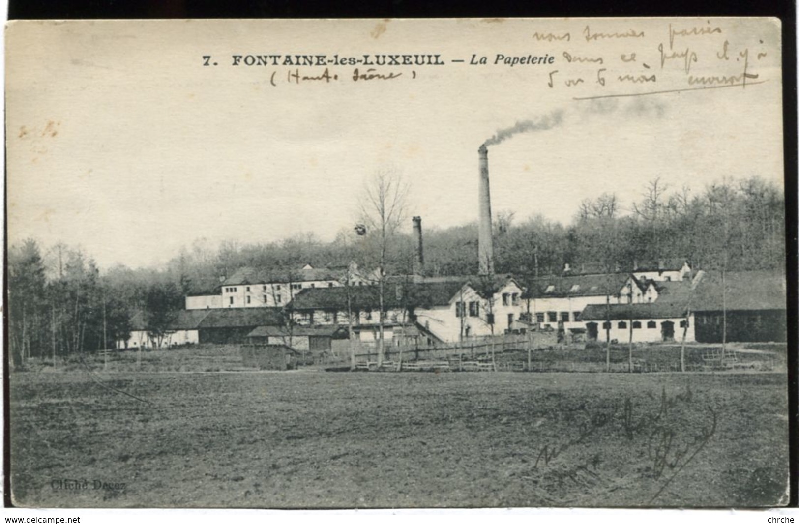 70 - FONTAINE LES LUXEUIL - La Papeterie - Autres & Non Classés