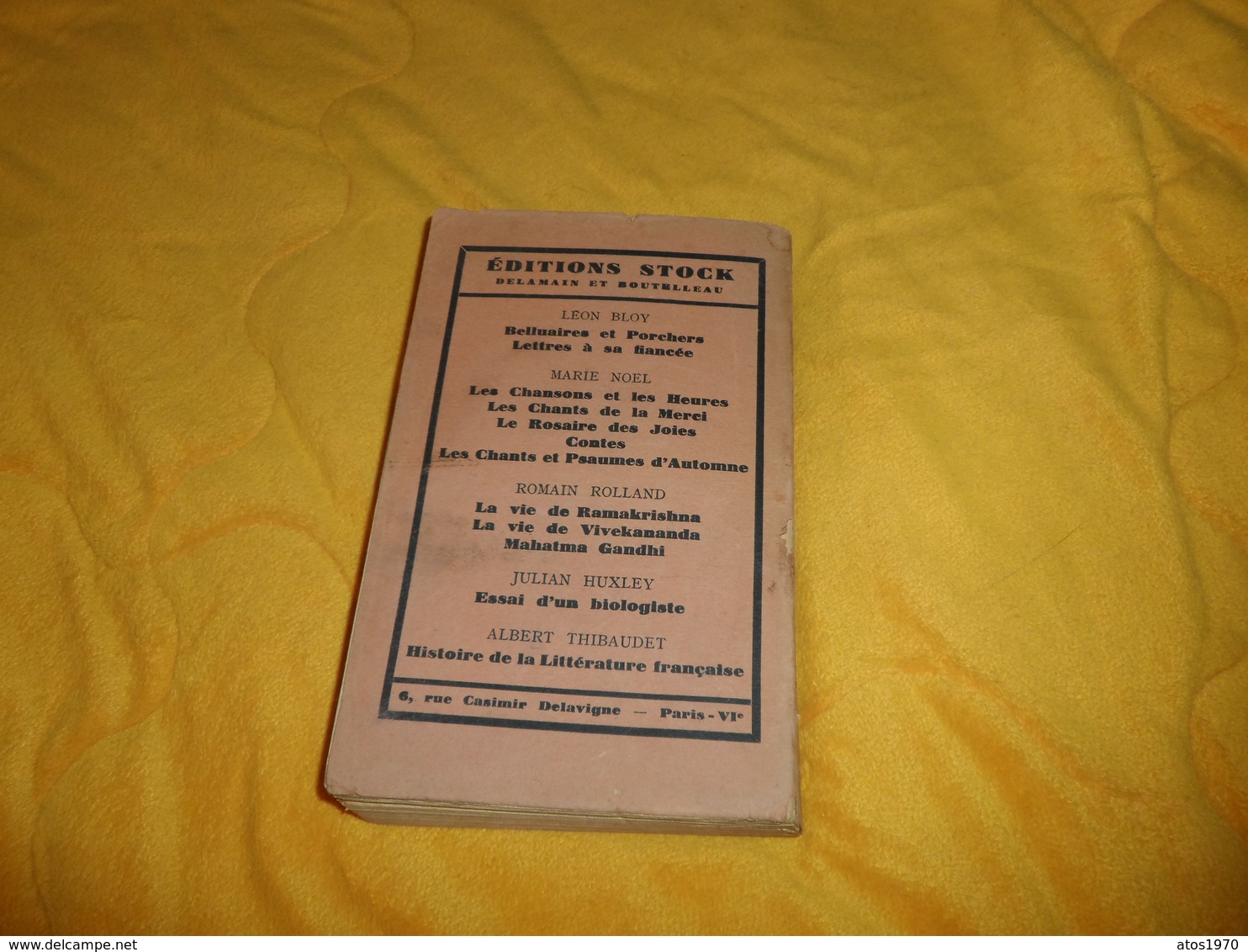 ANCIEN LIVRE GANDHI LA JEUNE INDE EDITIONS STOCK ANNEE 1948..INTRODUCTION DE ROMAIN ROLLAND..