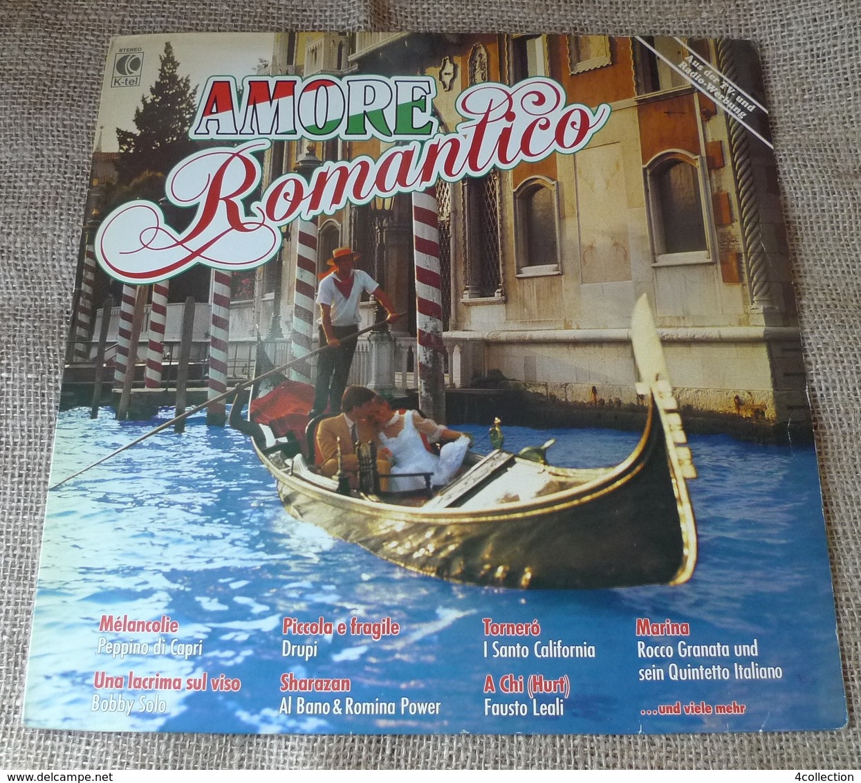 Vinyl Records Stereo 33 Rpm LP Amore Romantico 1983 - Other & Unclassified