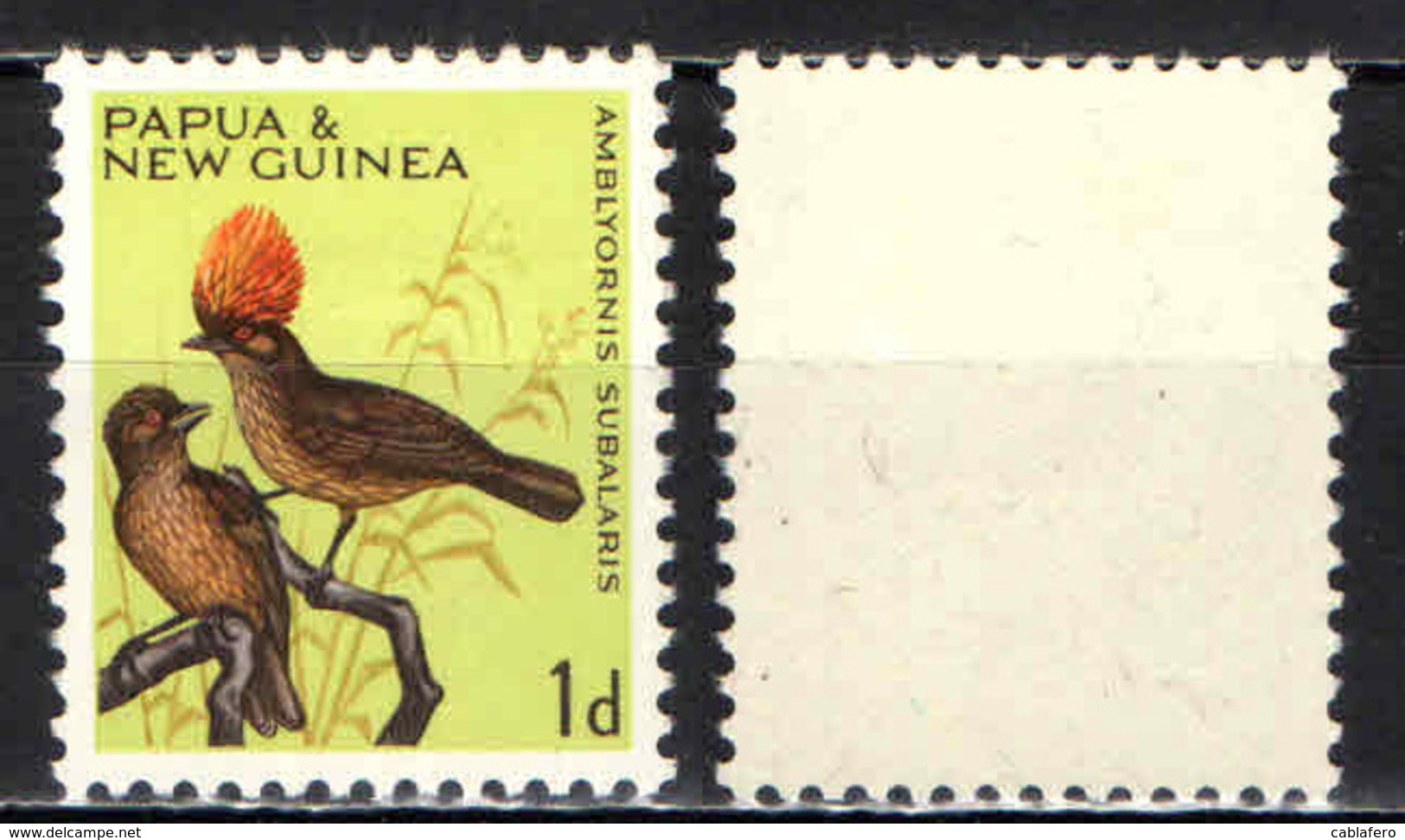 PAPUA NUOVA GUINEA - 1964 - UCCELLI -BIRDS - MH - Papua Nuova Guinea