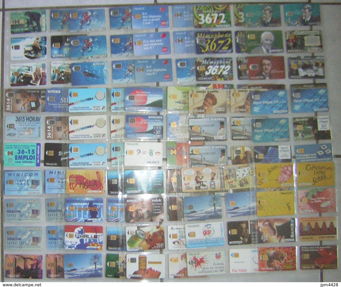 FRANCE - Télécarte - Lot De 480 Télécartes Dans Des Supports Transparants - Quelques Doubles Possible - Lots - Collections